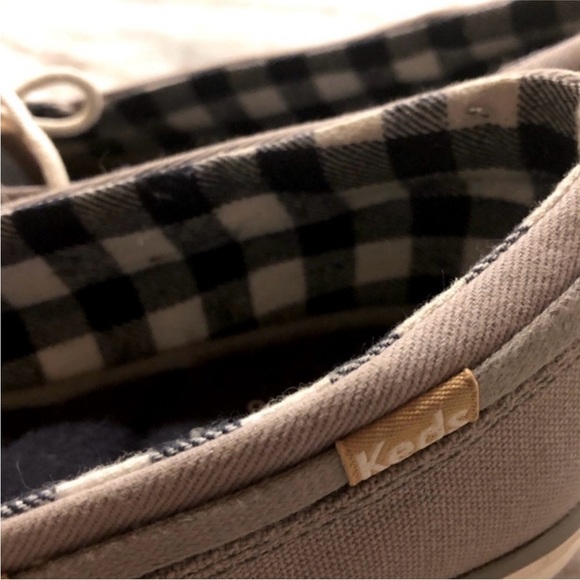 Keds Women's Size 8 Grey Canvas Boat Deck Shoes - Picture 9 of 12